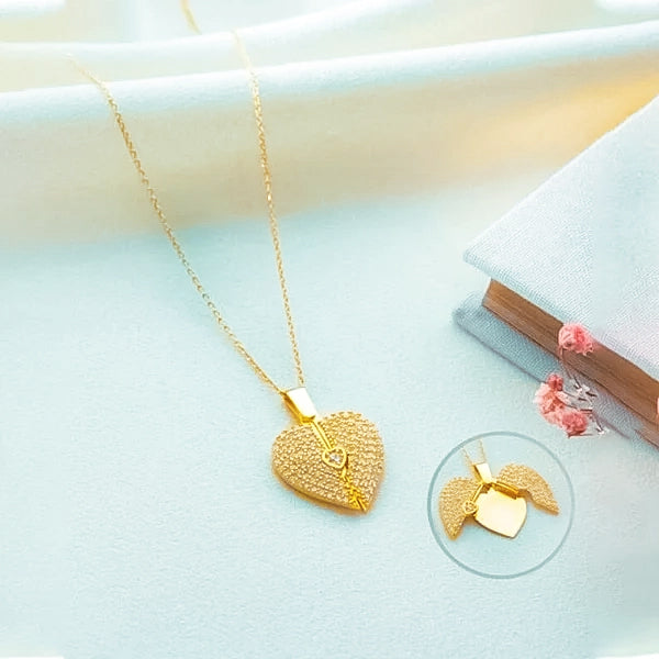 Eternal Love Hidden Name Heart Necklace