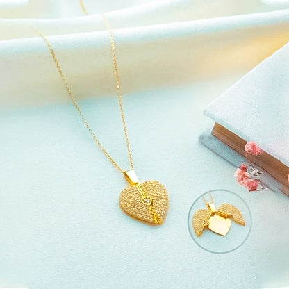 Eternal Love Hidden Name Heart Necklace
