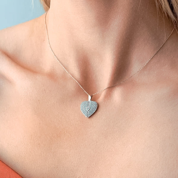 Eternal Love Hidden Name Heart Necklace