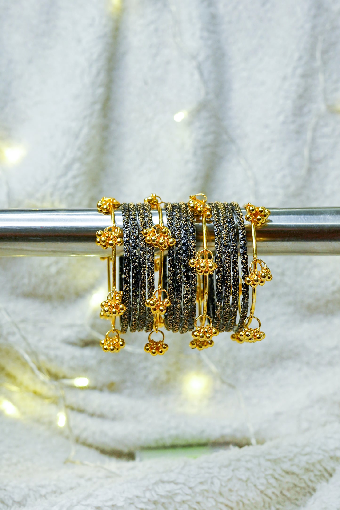 Handcrafted Kashmiri Ghungroo Bangle Set