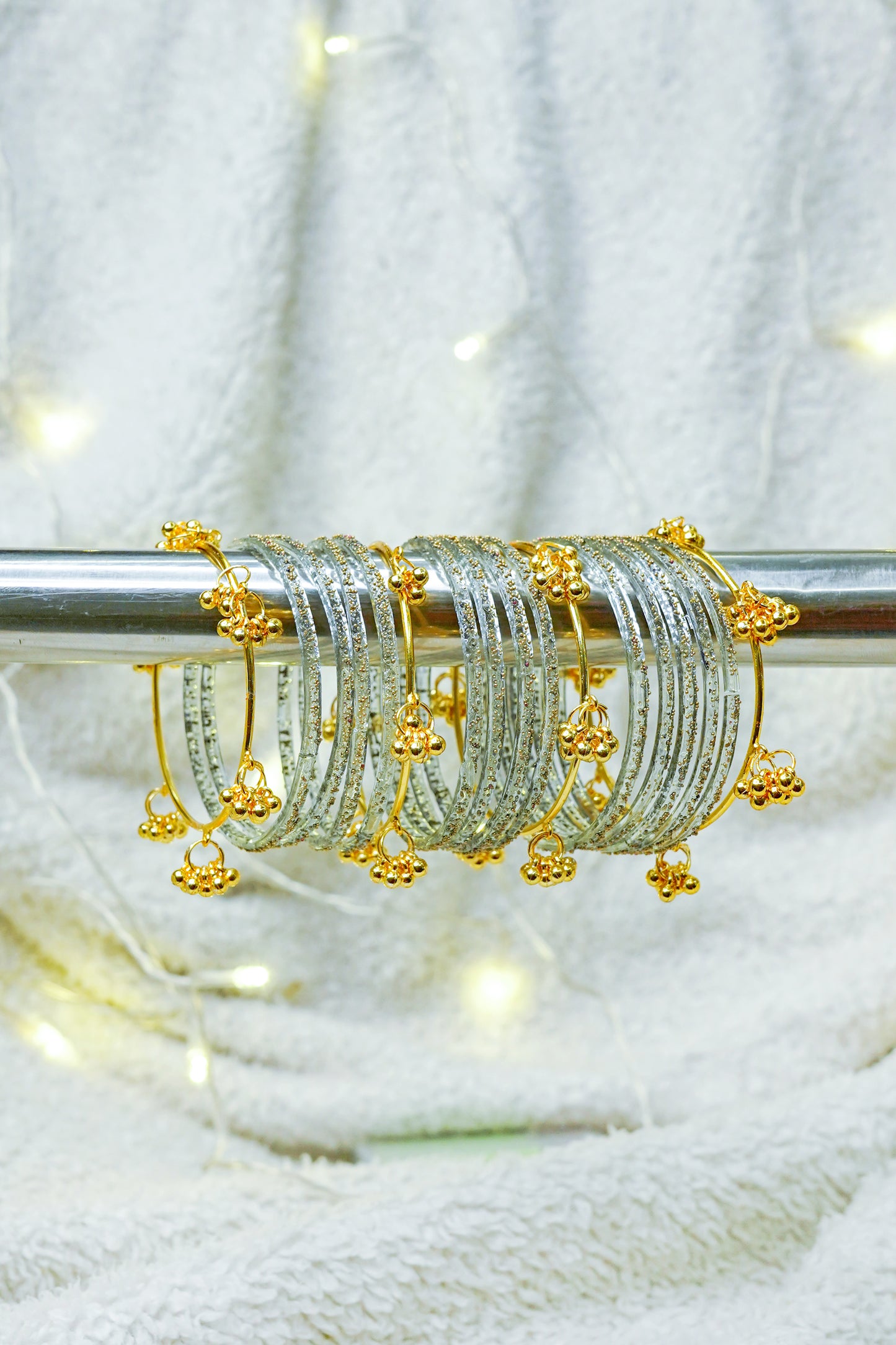 Handcrafted Kashmiri Ghungroo Bangle Set