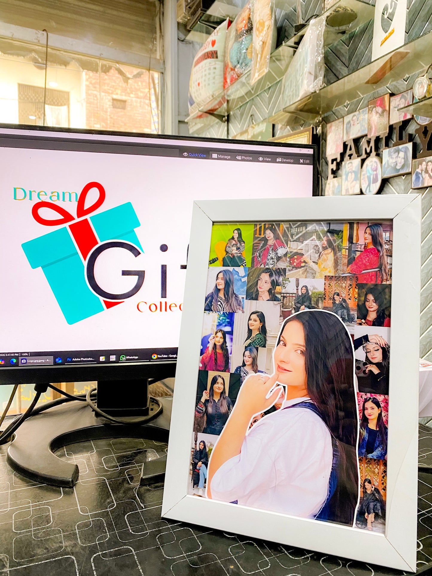 The Signature Mosaic Custom Frame