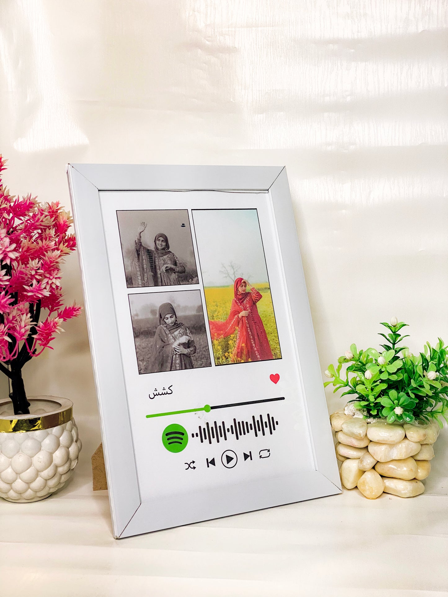 Customized Spotify Scan Code Music Frame Your Favourite Song in a Frame